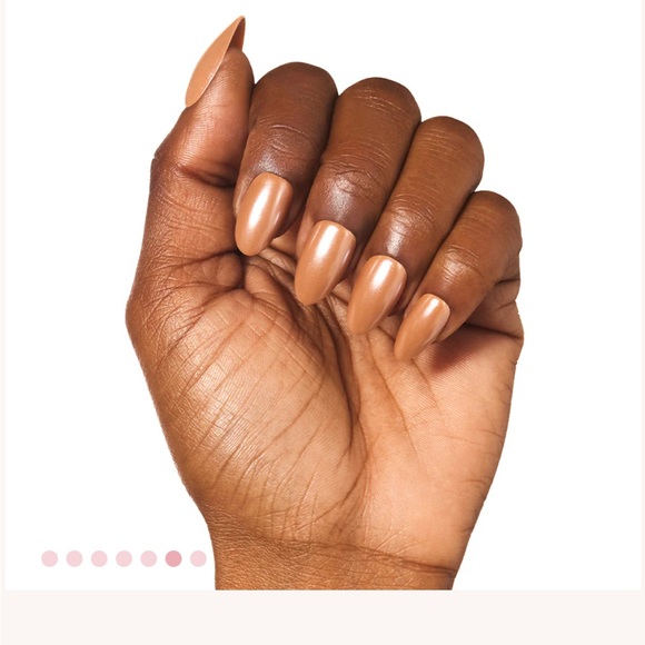 NIB Glamnetic press on nails Maple Glaze short almond - Picture 8 of 9